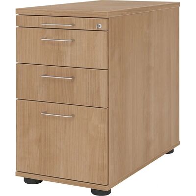 hjh OFFICE PRO SIGNA SC40 BS - Stauraumbüro Walnuss hjh OFFICE PRO SIGNA SC40 BS - Stauraumbüro Walnuss