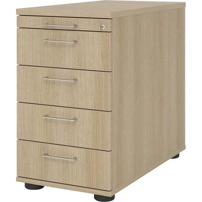 hjh OFFICE PRO SIGNA SC50 BS - Eiche 4-Schubladen Aktenschrank hjh OFFICE PRO SIGNA SC50 BS - Eiche 4-Schubladen Aktenschrank
