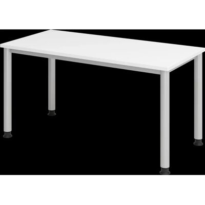Eurokraft pro RENATUS - Bureau compact - Pieds ronds en acier - 1400mm de large - Publicité Eurokraft pro RENATUS - Bureau compact - Pieds ronds en acier - 1400mm de large - Publicité