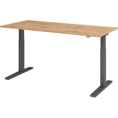 Hammerbacher Elektrisch verstelbaar bureau - FSC-gecertificeerd hout Hammerbacher Elektrisch verstelbaar bureau - FSC-gecertificeerd hout