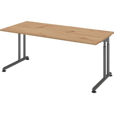 Hammerbacher C-Fuß höhenverstellbarer Schreibtisch - 180x80cm Hammerbacher C-Fuß höhenverstellbarer Schreibtisch - 180x80cm