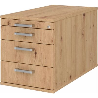 hjh OFFICE PRO SIGNA TC30 - Armoire à tiroirs - Nodose - 3 tiroirs - Rangement - Publicité hjh OFFICE PRO SIGNA TC30 - Armoire à tiroirs - Nodose - 3 tiroirs - Rangement - Publicité