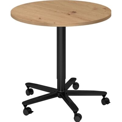 hjh OFFICE PRO BISTRO 80R D - Konferenztisch - Schwarz - Ø 80 hjh OFFICE PRO BISTRO 80R D - Konferenztisch - Schwarz - Ø 80