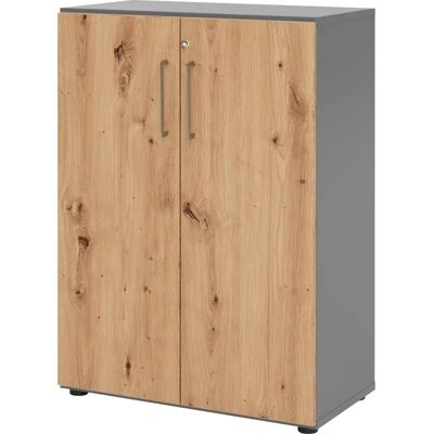 Eurokraft pro RENATUS - Büroschrank, 2 Regale, 3 Aktenhöhen - Büromöbel Eurokraft pro RENATUS - Büroschrank, 2 Regale, 3 Aktenhöhen - Büromöbel