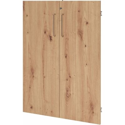 hjh OFFICE PRO FlexWall Portes de placard - Asteiche - 3 OH - Publicité hjh OFFICE PRO FlexWall Portes de placard - Asteiche - 3 OH - Publicité