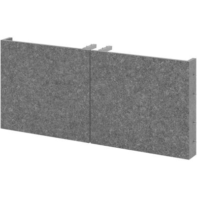 hjh OFFICE PRO FlexWall 1 OH Portes acoustiques - Gris - Publicité hjh OFFICE PRO FlexWall 1 OH Portes acoustiques - Gris - Publicité