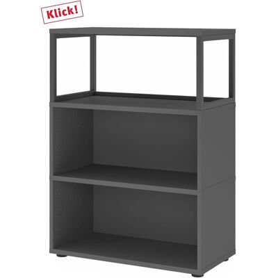 hjh OFFICE PRO FlexWall 3 OH - Büroregal hjh OFFICE PRO FlexWall 3 OH - Büroregal