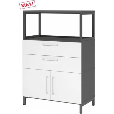 hjh OFFICE PRO FlexWall 3 OH Aufbewahrung - Büromöbel hjh OFFICE PRO FlexWall 3 OH Aufbewahrung - Büromöbel