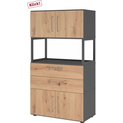 hjh OFFICE PRO FlexWall 4 OH - Büroaufbewahrung hjh OFFICE PRO FlexWall 4 OH - Büroaufbewahrung