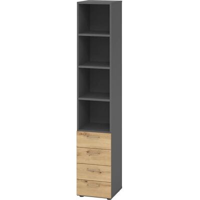 Eurokraft pro RENATUS - Kleiderschrank mit Regalen & Schubladen Eurokraft pro RENATUS - Kleiderschrank mit Regalen & Schubladen
