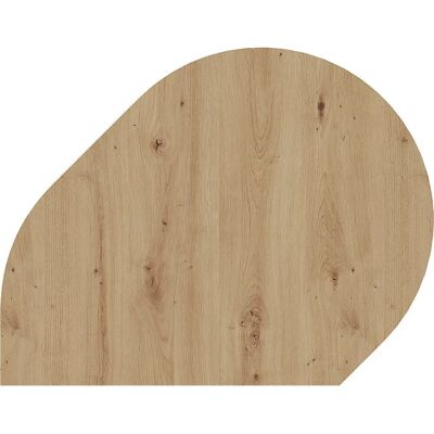 Extension de bureau Hammerbacher - Réglable, FSC, Forme de goutte - Publicité Extension de bureau Hammerbacher - Réglable, FSC, Forme de goutte - Publicité
