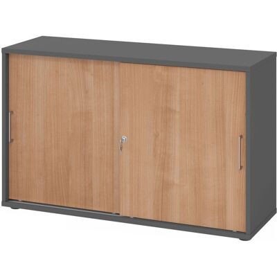 Armoire Coulissante Gain de Place HAMMERBACHER - 1 Étagère - Publicité Armoire Coulissante Gain de Place HAMMERBACHER - 1 Étagère - Publicité