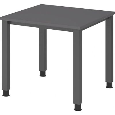 Hammerbacher QS08 höhenverstellbarer Schreibtisch - FSC zertifiziert, stabil, 80x80 cm Hammerbacher QS08 höhenverstellbarer Schreibtisch - FSC zertifiziert, stabil, 80x80 cm