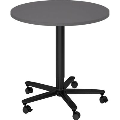 Bureau Debout Réglable HAMMERBACHER VST08 - Graphite - Publicité Bureau Debout Réglable HAMMERBACHER VST08 - Graphite - Publicité
