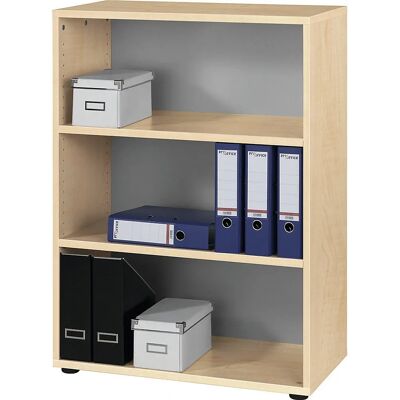 HAMMERBACHER FSC-Regal - Buche, 80x40x110 cm - Stabil und langlebig HAMMERBACHER FSC-Regal - Buche, 80x40x110 cm - Stabil und langlebig