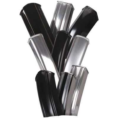 Set de Guardabarros Buchel - Acero inoxidable - Plata - 28x1.1/4 45mm Set de Guardabarros Buchel - Acero inoxidable - Plata - 28x1.1/4 45mm