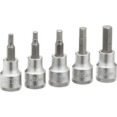XLC Vääntöväänninsetti - 4/5/6/8 mm T25 XLC Vääntöväänninsetti - 4/5/6/8 mm T25