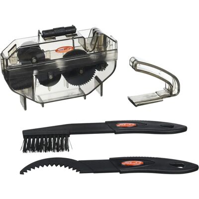 Kit de nettoyage de chaîne et dérailleur XLC - Ensemble - Publicité Kit de nettoyage de chaîne et dérailleur XLC - Ensemble - Publicité