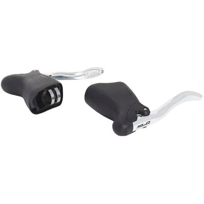Leviers de frein XLC BL-R01 - Noir/Argent - Vélo de route - Publicité Leviers de frein XLC BL-R01 - Noir/Argent - Vélo de route - Publicité