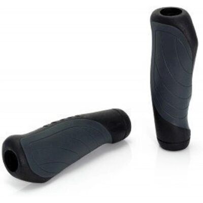 XLC Ohjaustangon kahvat - Ergonomiset, Iskuja vaimentavat, 92/135 mm XLC Ohjaustangon kahvat - Ergonomiset, Iskuja vaimentavat, 92/135 mm