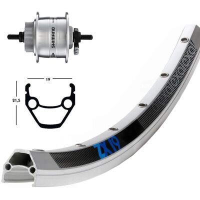 Ruota Anteriore Winora Modello 3D72 - 28x1.75 - Disco 6H Dynamo Ruota Anteriore Winora Modello 3D72 - 28x1.75 - Disco 6H Dynamo