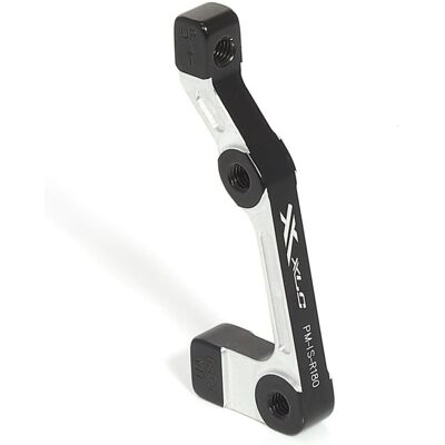 XLC Skivebremseadapter - Postmount 180mm - Sort/Sølv XLC Skivebremseadapter - Postmount 180mm - Sort/Sølv