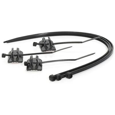 Supports de frein de vélo XLC BR-X11 - 3 pièces, clips de câble Supports de frein de vélo XLC BR-X11 - 3 pièces, clips de câble