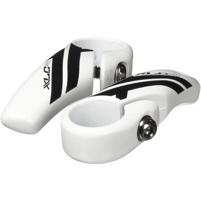 XLC Pro Handlebar Ends White - Handlebar End Caps XLC Pro Handlebar Ends White - Handlebar End Caps