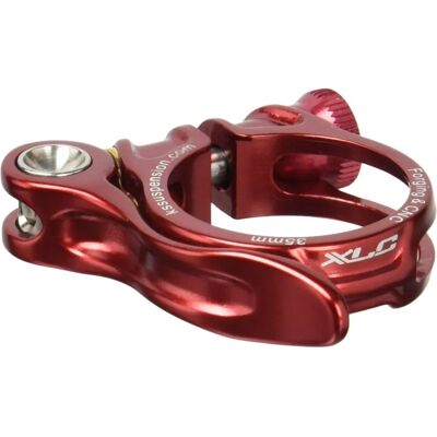 XLC L04 Soporte de sillín - Liberación rápida - Rojo - 34,9 mm XLC L04 Soporte de sillín - Liberación rápida - Rojo - 34,9 mm