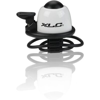 XLC Mini Zvonek DD M07 - Hliník, 22,2-31,8mm, Bílý - Cyklikovníček XLC Mini Zvonek DD M07 - Hliník, 22,2-31,8mm, Bílý - Cyklikovníček