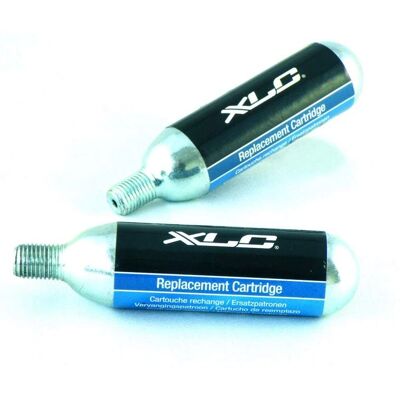 Cartuchos de CO2 para bicicleta XLC - 16g, Rosqueados, Manutenção Cartuchos de CO2 para bicicleta XLC - 16g, Rosqueados, Manutenção