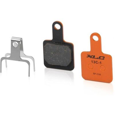 Plaquettes de frein organiques XLC BP-O36 - Disque Plaquettes de frein organiques XLC BP-O36 - Disque