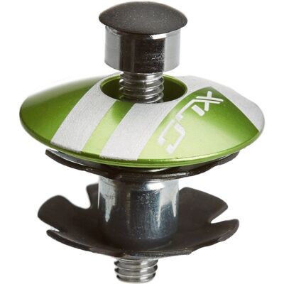 XLC AP-S01 Capuchon de précharge - Direction de vélo - Vert Citron - Publicité XLC AP-S01 Capuchon de précharge - Direction de vélo - Vert Citron - Publicité