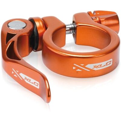XLC L04 Support de selle - Libération rapide, Orange, 31,6mm - Publicité XLC L04 Support de selle - Libération rapide, Orange, 31,6mm - Publicité