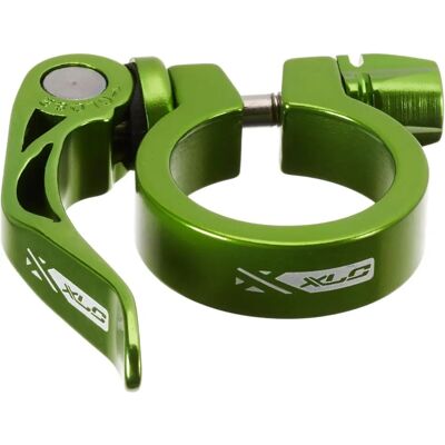 XLC PC-L04 Support de selle - Libération rapide - Vert lime - 31,6mm - Publicité XLC PC-L04 Support de selle - Libération rapide - Vert lime - 31,6mm - Publicité
