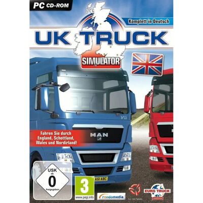 Rondomedia UK Truck Simulator - Jeu de simulation - Publicité Rondomedia UK Truck Simulator - Jeu de simulation - Publicité