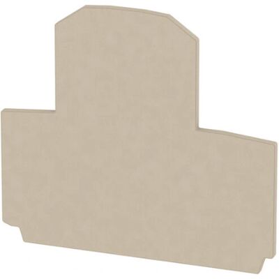 Weidmüller WAP WDK2.5/4 N piastra finale - Piastra finale, beige, 20 pezzi Weidmüller WAP WDK2.5/4 N piastra finale - Piastra finale, beige, 20 pezzi