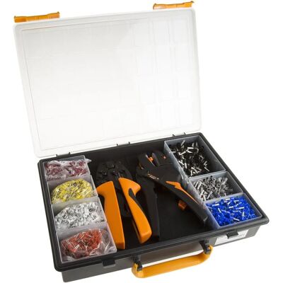 Weidmüller CRIMP-SET PZ 6 ROTO - Kit di attrezzi per crimpare per cavi 0.14-6mm² Weidmüller CRIMP-SET PZ 6 ROTO - Kit di attrezzi per crimpare per cavi 0.14-6mm²