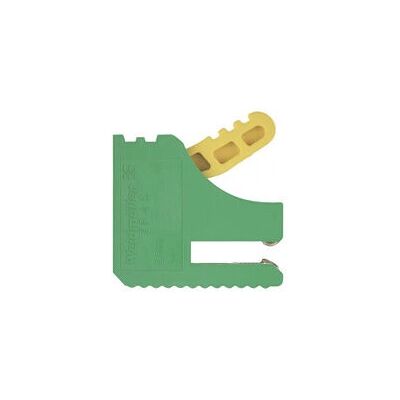 Barrettes de bus Weidmüller ZF 4 S GN - Convient pour connexion de conducteur rond Barrettes de bus Weidmüller ZF 4 S GN - Convient pour connexion de conducteur rond
