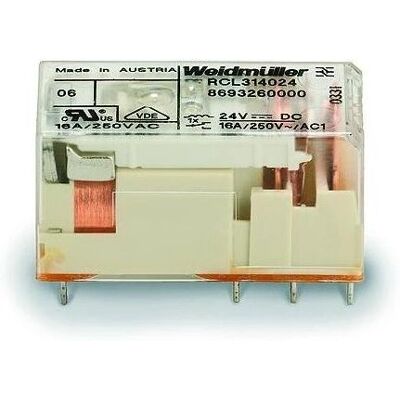 Relè Weidmüller RCL314024 24 V/DC - 1 Contatto di commutazione Relè Weidmüller RCL314024 24 V/DC - 1 Contatto di commutazione