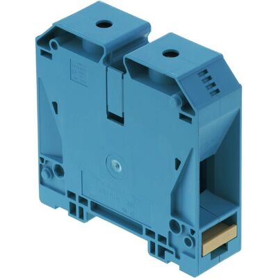 Morsetto di passaggio Weidmüller WDU 95N/120N BL - 120mm - Blu Morsetto di passaggio Weidmüller WDU 95N/120N BL - 120mm - Blu