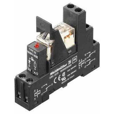 Weidmüller RCLKIT 24VDC 2CO LED GN - Modulo relè Weidmüller RCLKIT 24VDC 2CO LED GN - Modulo relè