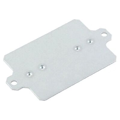 Weidmüller MOPL K2 N FE - Metall-Montageplatte 52x91mm Weidmüller MOPL K2 N FE - Metall-Montageplatte 52x91mm