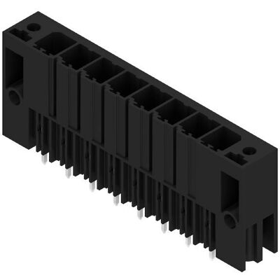 Weidmüller SV 7.62HP/08/180F - Elektrischer Stecker - Schwarz Weidmüller SV 7.62HP/08/180F - Elektrischer Stecker - Schwarz
