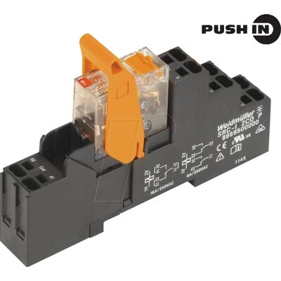 Módulo relé Weidmüller RCIKITP230VAC 2CO - 230 V/AC, 8 A Módulo relé Weidmüller RCIKITP230VAC 2CO - 230 V/AC, 8 A