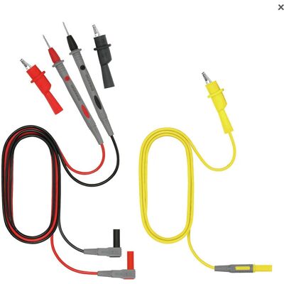 Accessorio multimetro Weidmüller 9205260000 - Set di cavi di prova Accessorio multimetro Weidmüller 9205260000 - Set di cavi di prova