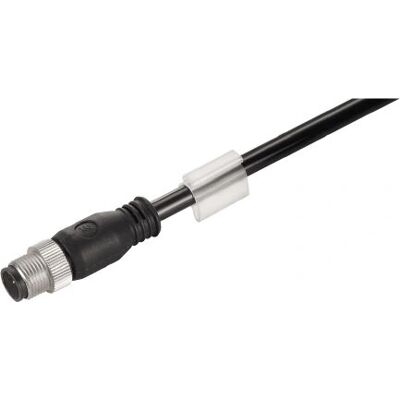 Weidmüller IE-C5DB4RE0050MCSXXX-X - Cavo dati, connettore M12 maschio, nero Weidmüller IE-C5DB4RE0050MCSXXX-X - Cavo dati, connettore M12 maschio, nero