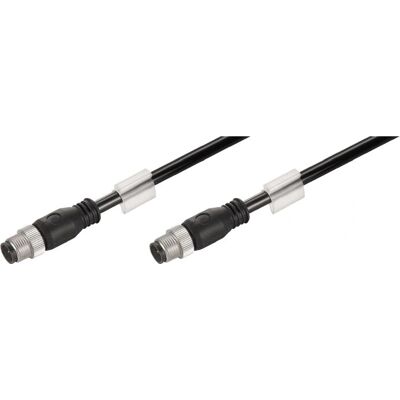 Weidmüller IE-C5DB4RE0100MCSMCS-E - Cavo sensore/attuatori - Nero Weidmüller IE-C5DB4RE0100MCSMCS-E - Cavo sensore/attuatori - Nero