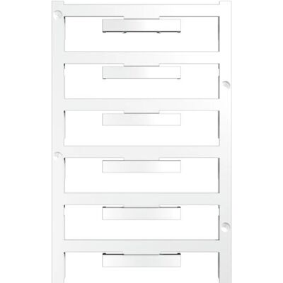 Marqueurs de bornes Weidmüller WAD 5 MC NE WS - 48 pcs - Publicité Marqueurs de bornes Weidmüller WAD 5 MC NE WS - 48 pcs - Publicité