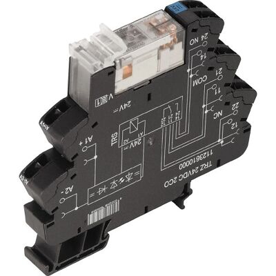 Weidmüller TRZ 24VDC 2CO - Interface Relais, DIN-Schiene, IP20, Monostabil Weidmüller TRZ 24VDC 2CO - Interface Relais, DIN-Schiene, IP20, Monostabil